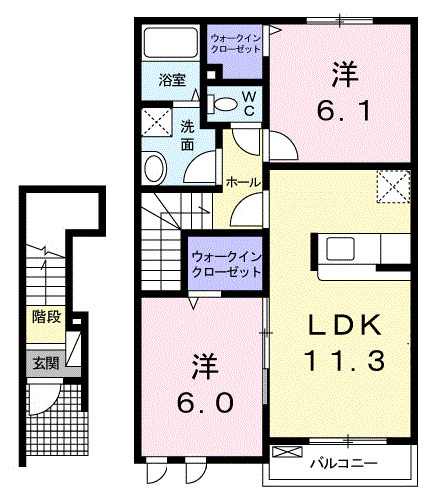 レジデンス菅原の間取り