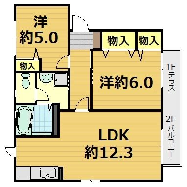 センプレヴェルデの間取り