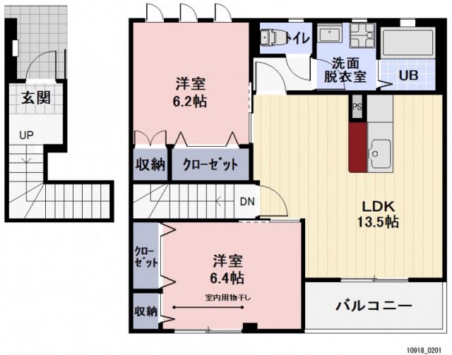 神田コーラスＢの間取り