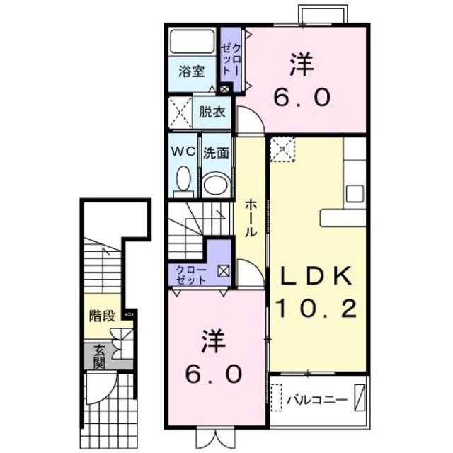 グラン　ヌーベル　Ａの間取り