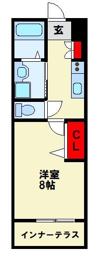 ラピュタ中川の間取り