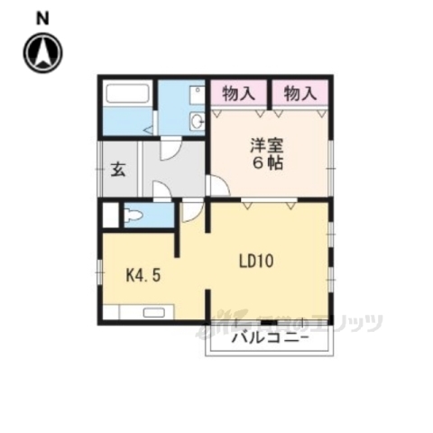 鳴滝ステージ１の間取り