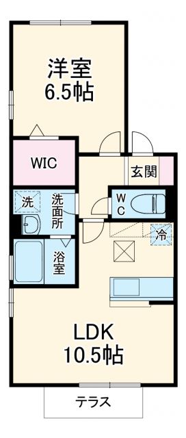 シャンテ星宮の間取り