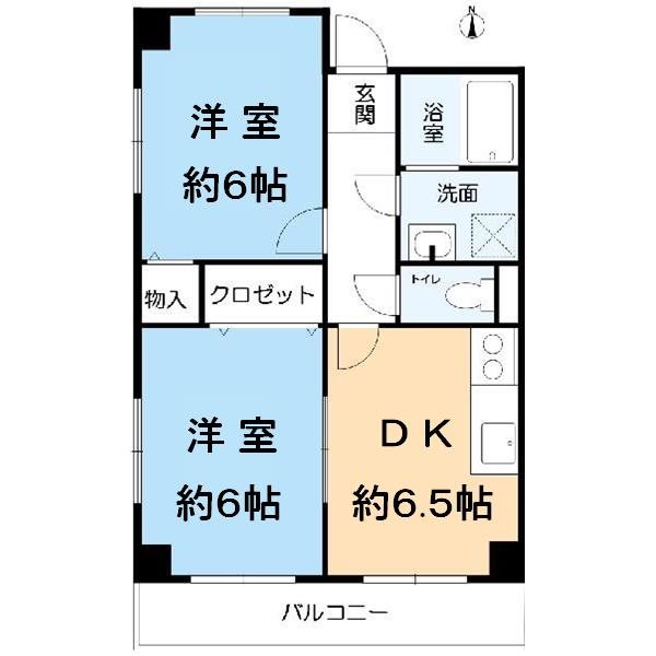 アペックス・コウヨウIIの間取り