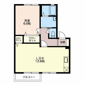 シャルマン大潟の間取り