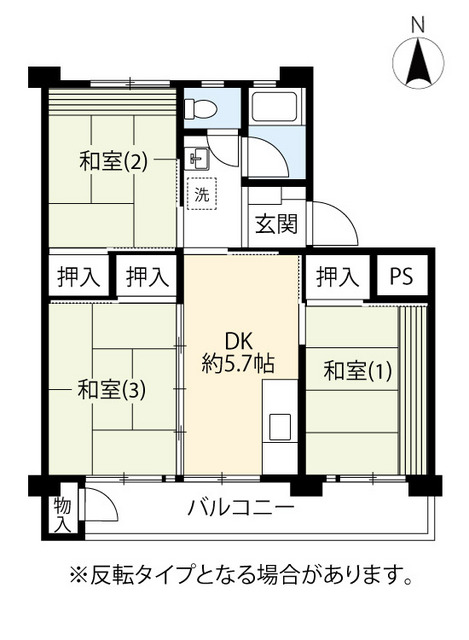 ＵＲ小平の間取り