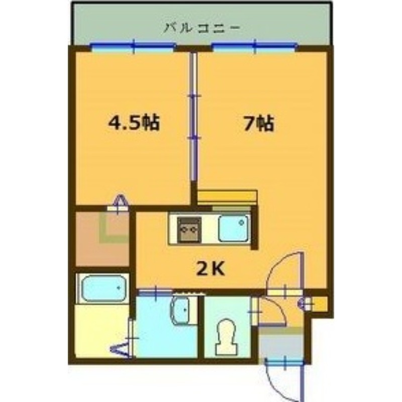 サンコート本郷通の間取り