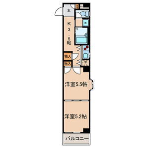 アルコマイスタービルの間取り