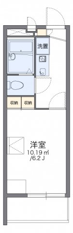 レオパレスプレミールの間取り