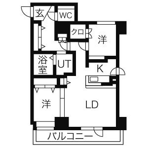 ピュア東彩館IIの間取り