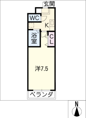 A・City鶴城の間取り