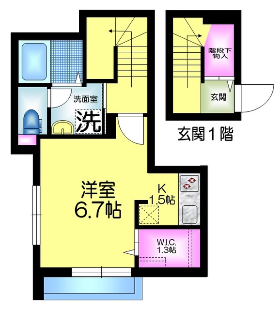 ラ　コリーナの間取り