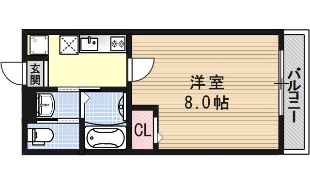 アークリード洛北の間取り