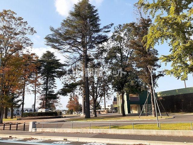 【宇都宮市江曽島町のアパートの公園】