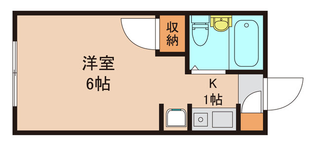 松戸市栄町のマンションの間取り