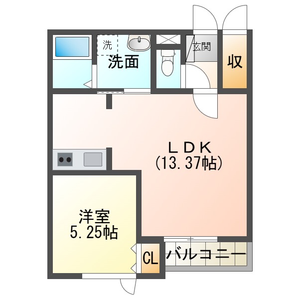 仮）大成町1丁目新築APの間取り