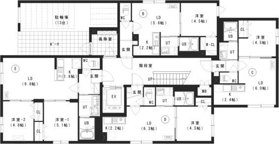 【札幌市南区澄川四条のマンションのその他部屋・スペース】