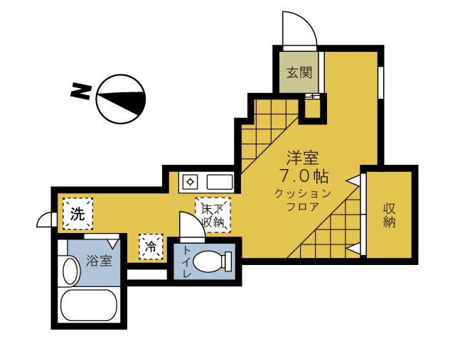 Hayate用賀の間取り