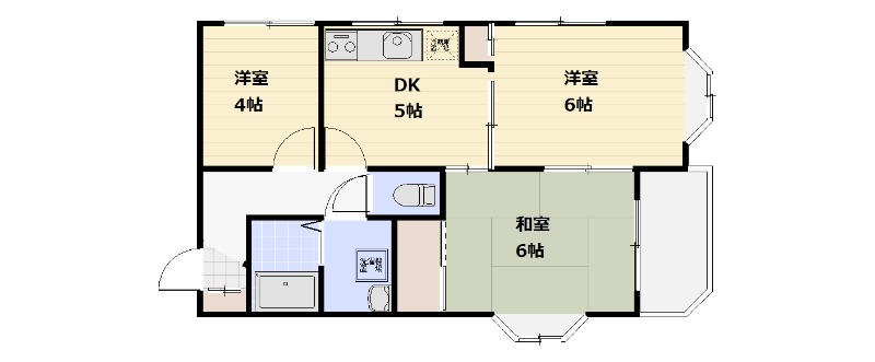 エーデルブルーメ内匠の間取り