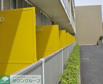 【戸田市笹目北町のマンションのバルコニー】