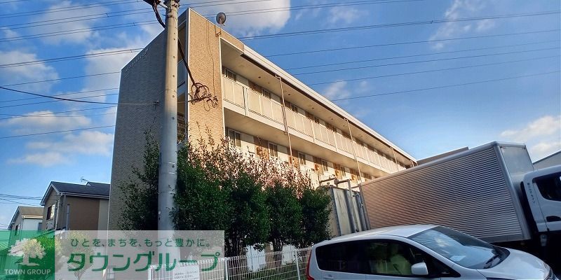 【戸田市笹目北町のマンションの建物外観】