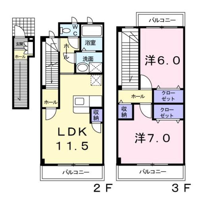 ライツ・レーベンの間取り