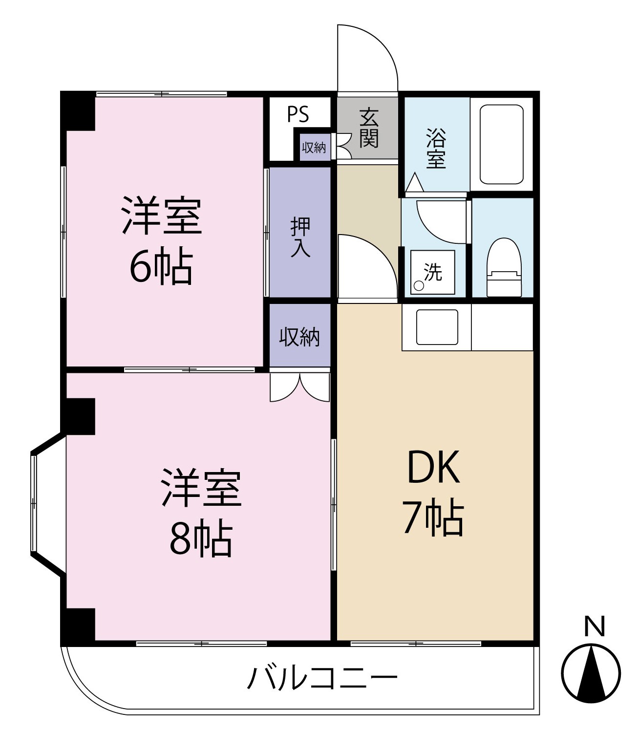 メゾンドミネの間取り