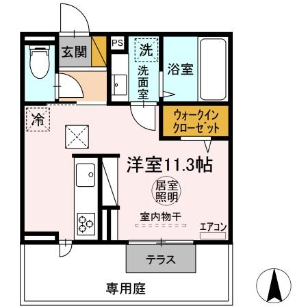 エストレーラ金田西の間取り