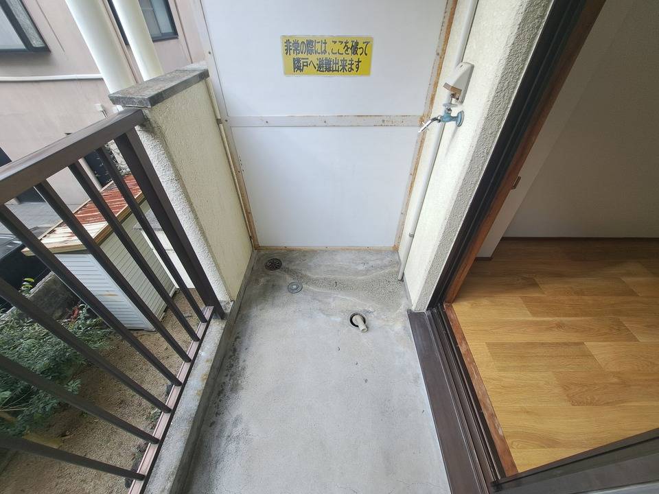 洗面設備　洗濯機置場