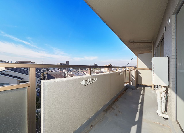 バルコニー　西面バルコニー