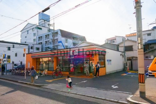 コンビニ　セブンイレブン 大阪中加賀屋3丁目店（コンビニ）まで204m