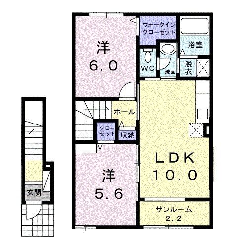 シャルールA_間取り_0