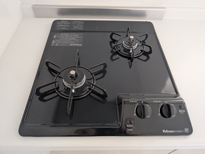 その他　2口コンロ※写真は同タイプ別部屋のものとなります。