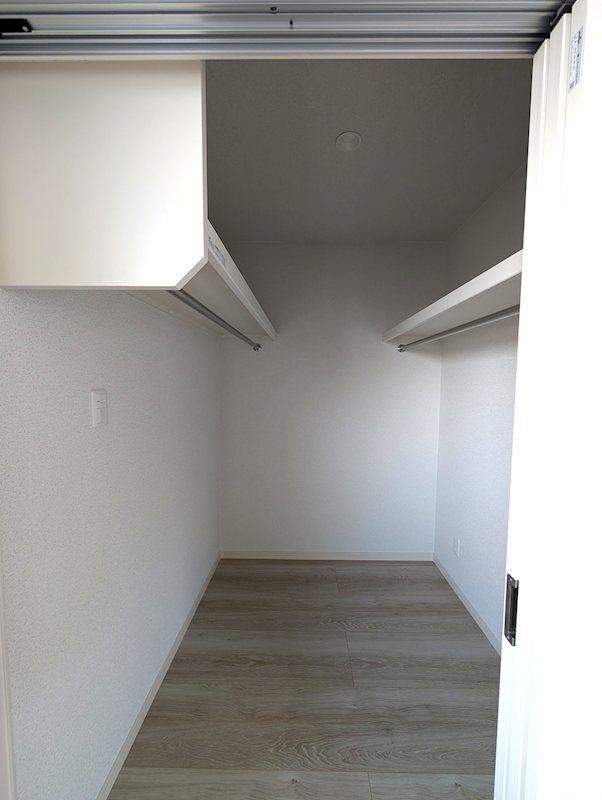 収納　WIC※写真は同タイプ別部屋のものとなります。