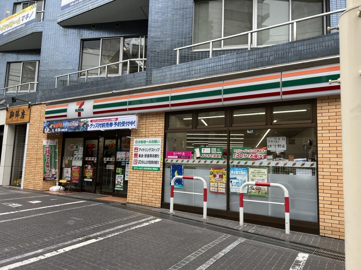 コンビニ　セブンイレブン高田馬場小滝橋店（コンビニ）まで89m