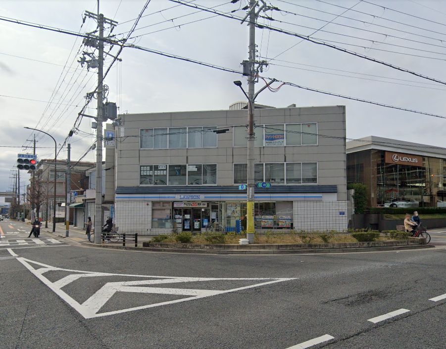コンビニ　ローソン 千本北大路店（コンビニ）まで512m
