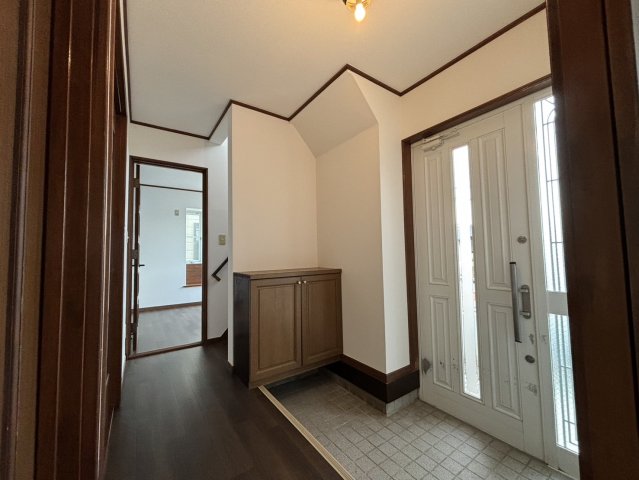 玄関　シューズボックス付の玄関