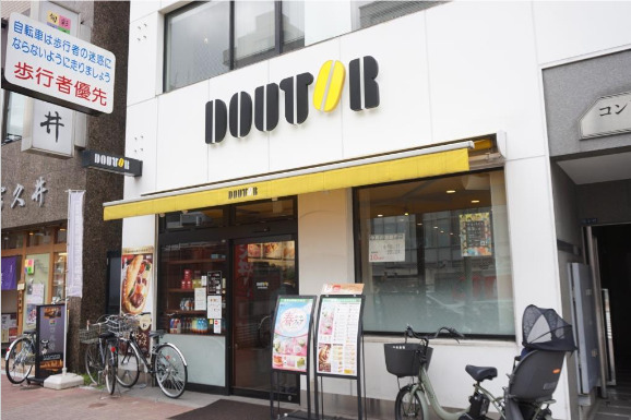 飲食店　ドトールコーヒーショップ 本所吾妻橋店（飲食店）まで448m