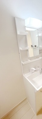 洗面設備　洗面台です。