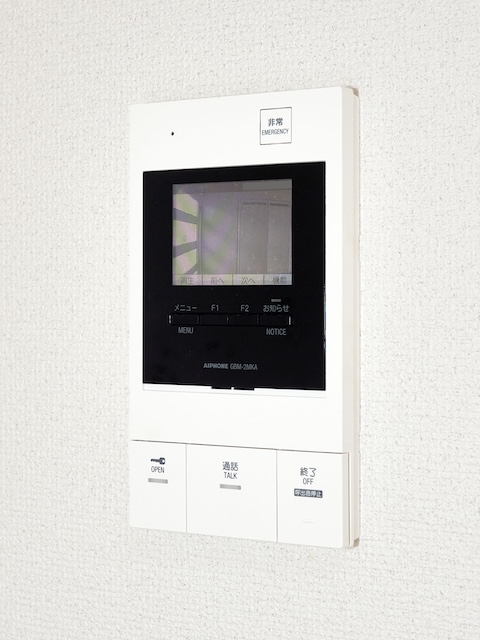 セキュリティ　カラーモニター付インターホン