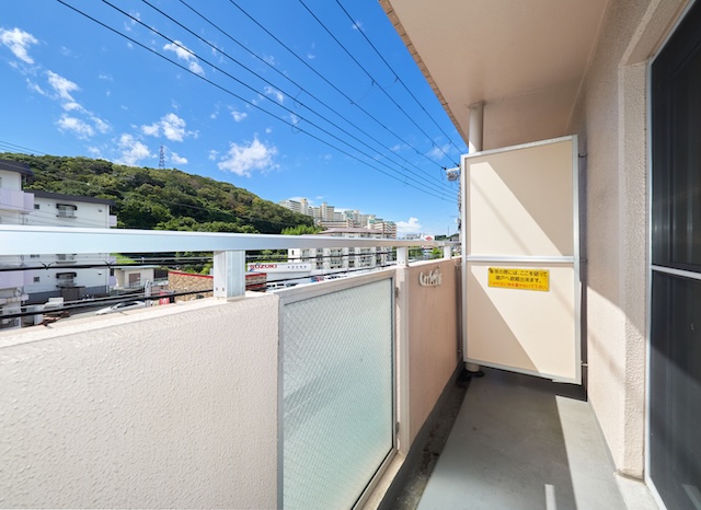 バルコニー　南東面バルコニー