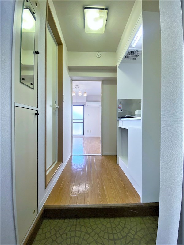 玄関　おかえりなさい！玄関を開けるとこんなイメージです