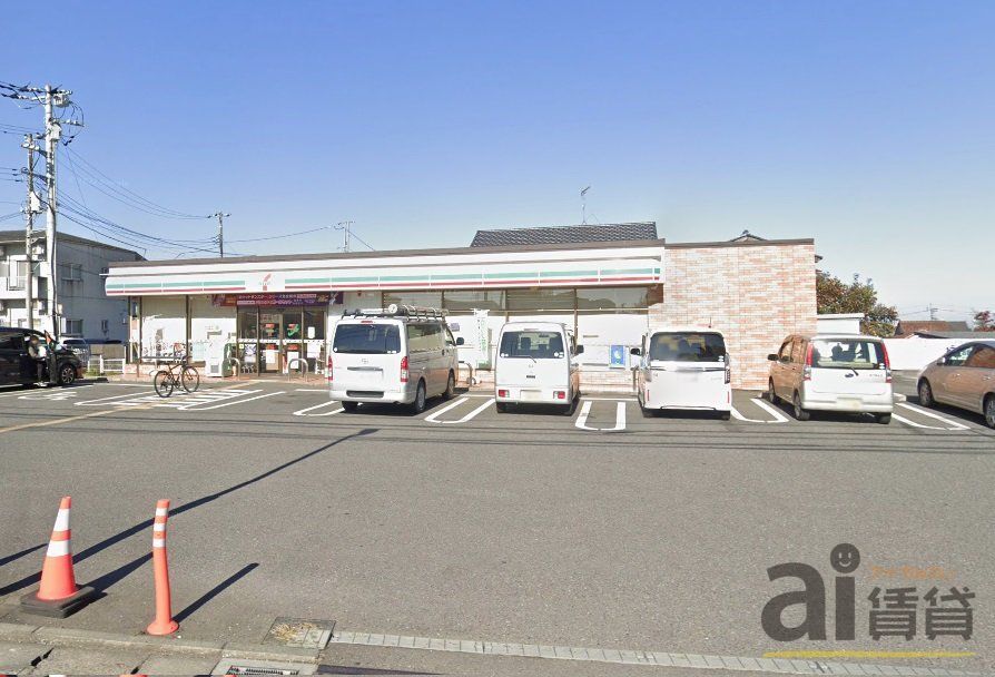 コンビニ　セブンイレブン川越豊田本店（コンビニ）まで1100m