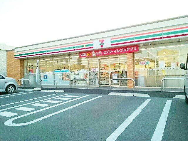コンビニ　セブンイレブン　宮地花池店（コンビニ）まで150m