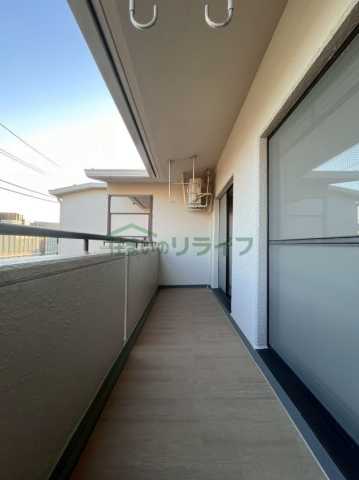 バルコニー　※参考写真です。別部屋になります。