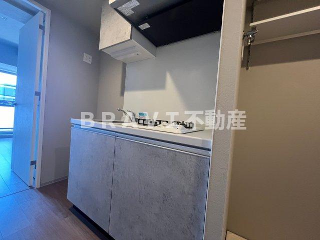 キッチン　コンパクトなキッチンで掃除もラクラク