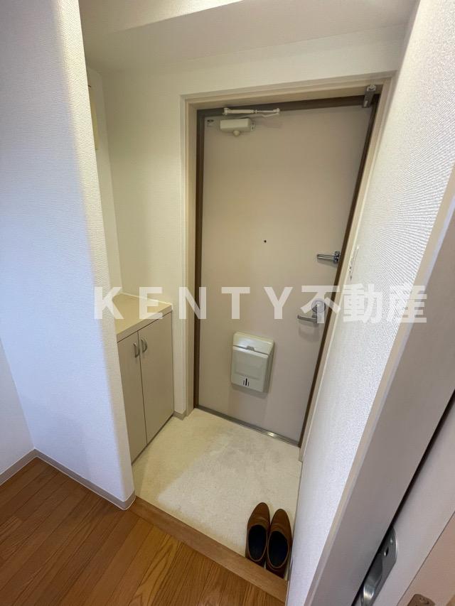 玄関　落ち着いた玄関です