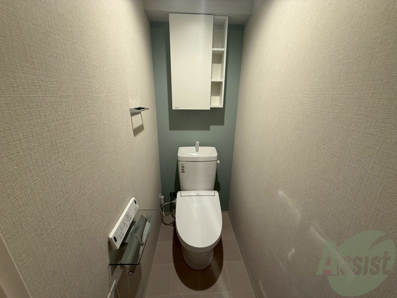 トイレ　トイレはウォシュレット付きです。シャワートイレは嬉しいですね