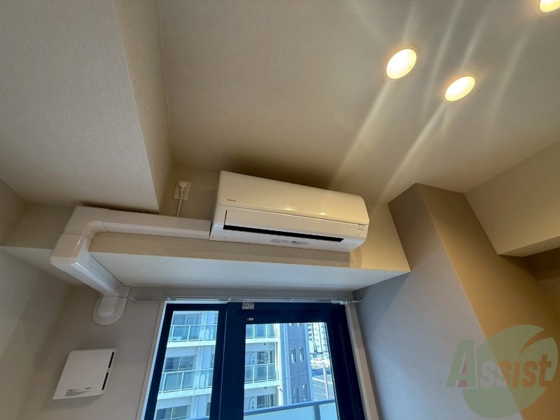 その他設備　エアコンも設置されております。来客確認はコチラからどうぞ。