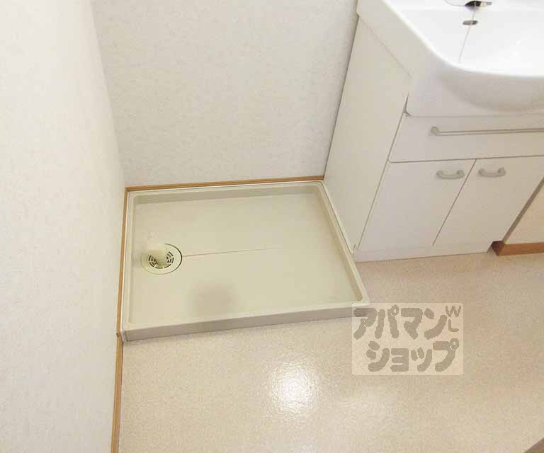 洗面設備　広い脱衣スペース